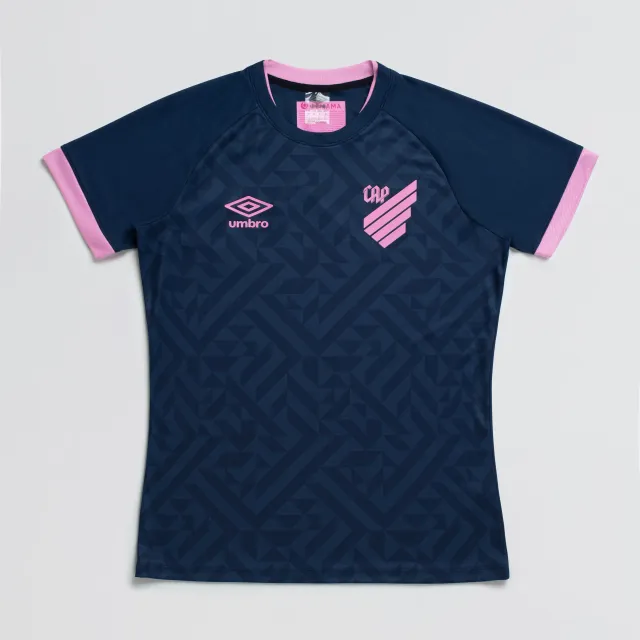 Camisa Feminina Umbro Cap Outubro Rosa 2026