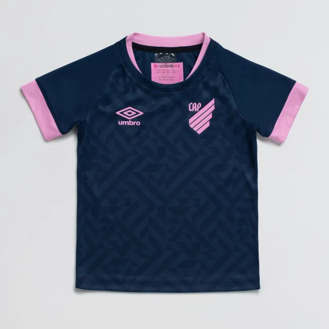Camisa Infantil Umbro Cap Outubro Rosa 2026
